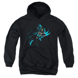 DC Batman Neon Batman - Youth Hoodie Youth Hoodie (Ages 8-12) Batman   