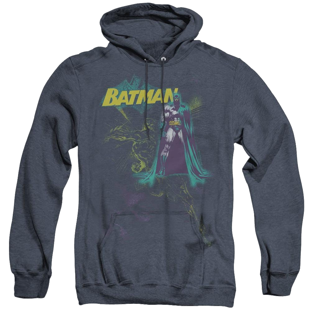 Dc Batman Bat Spray - Heather Pullover Hoodie Heather Pullover Hoodie Batman   