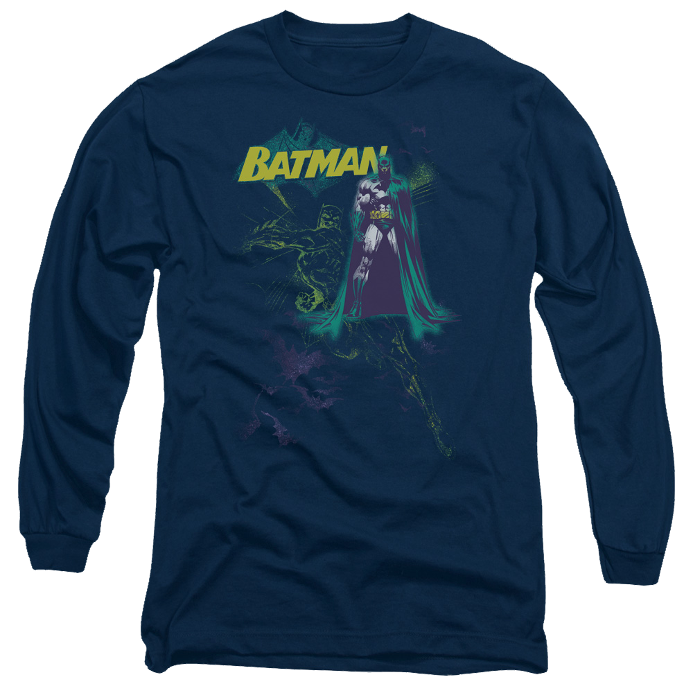 Batman Bat Spray - Men's Long Sleeve T-Shirt – Sons of Gotham