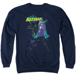 Batman Bat Spray - Men's Crewneck Sweatshirt Men's Crewneck Sweatshirt Batman   