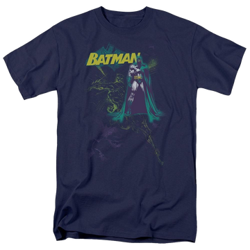 Batman Bat Spray - Men's Regular Fit T-Shirt Men's Regular Fit T-Shirt Batman   
