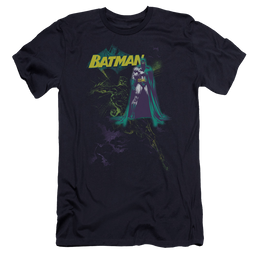 Batman Bat Spray - Men's Premium Slim Fit T-Shirt Men's Premium Slim Fit T-Shirt Batman   