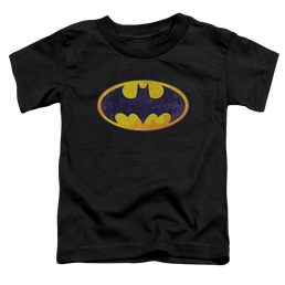 DC Batman Bm Neon Distress Logo - Toddler T-Shirt Toddler T-Shirt Batman   