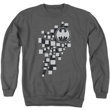 Batman Gotham 3d - Men's Crewneck Sweatshirt Men's Crewneck Sweatshirt Batman   