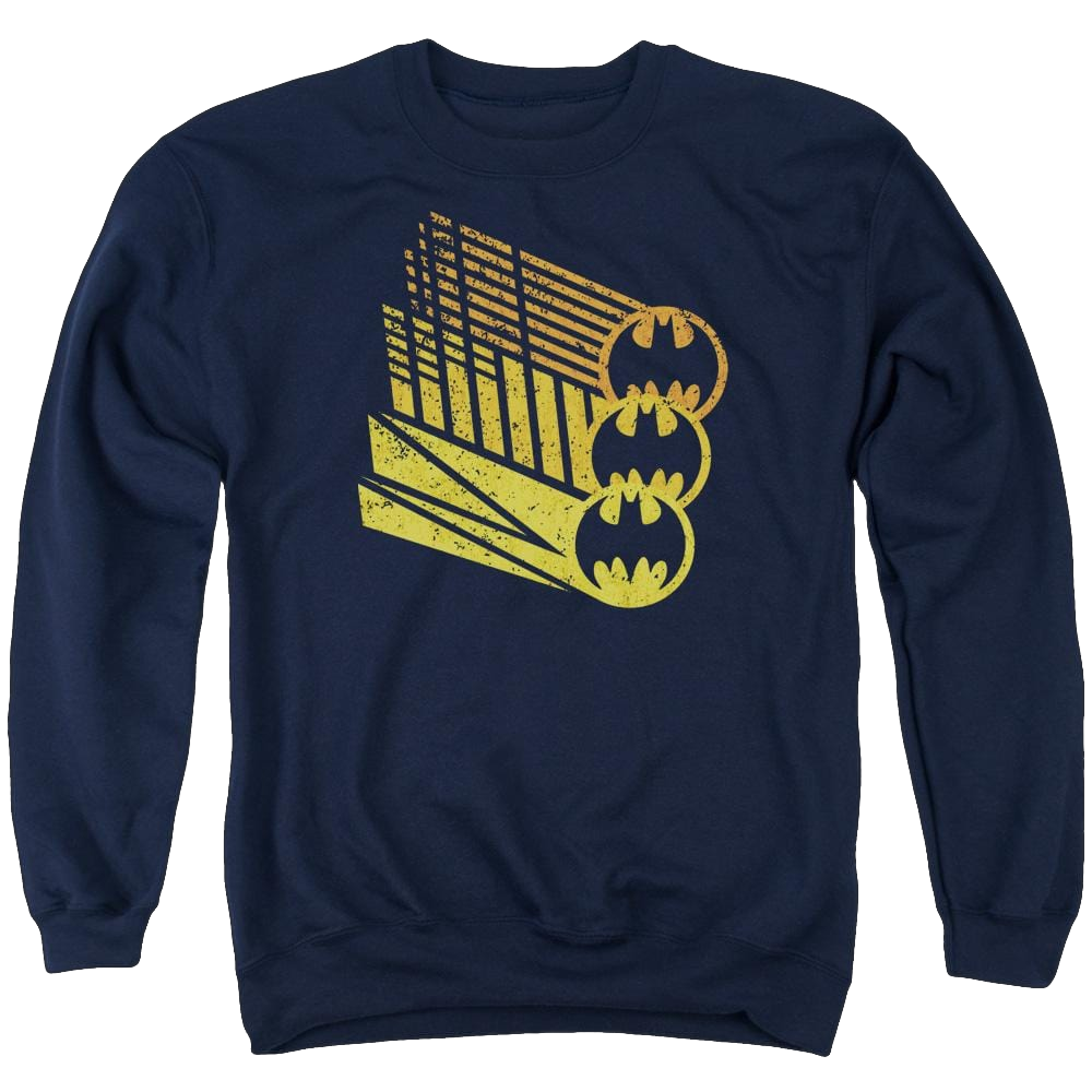 Batman Bat Signal Shapes - Men's Crewneck Sweatshirt Men's Crewneck Sweatshirt Batman   