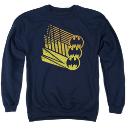 Batman Bat Signal Shapes - Men's Crewneck Sweatshirt Men's Crewneck Sweatshirt Batman   