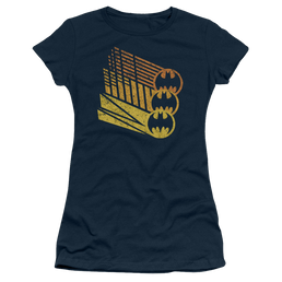 Batman Bat Signal Shapes - Juniors T-Shirt Juniors T-Shirt Batman   