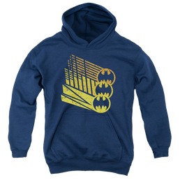 DC Batman Bat Signal Shapes - Youth Hoodie Youth Hoodie (Ages 8-12) Batman   