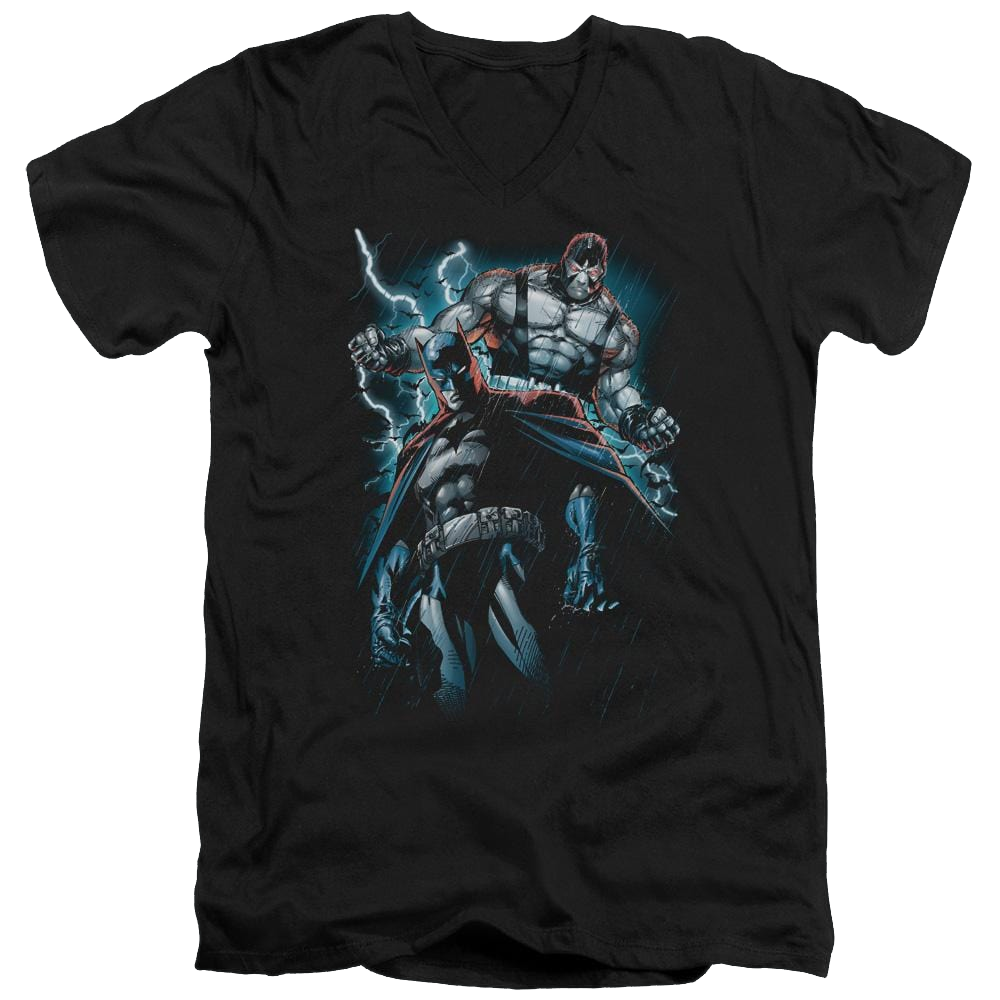 Batman Evil Rising - Men's V-Neck T-Shirt Men's V-Neck T-Shirt Bane   