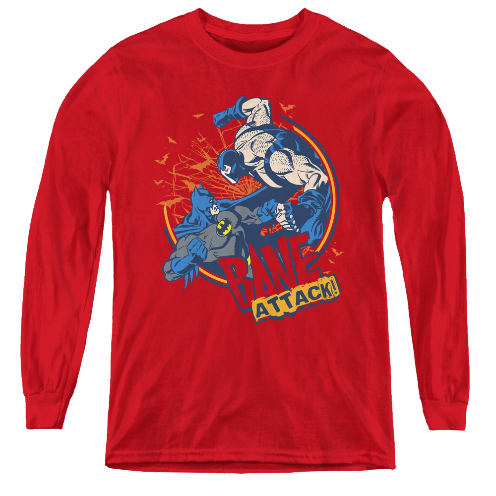Bane Bane Attack! - Youth Long Sleeve T-Shirt Youth Long Sleeve T-Shirt Bane   