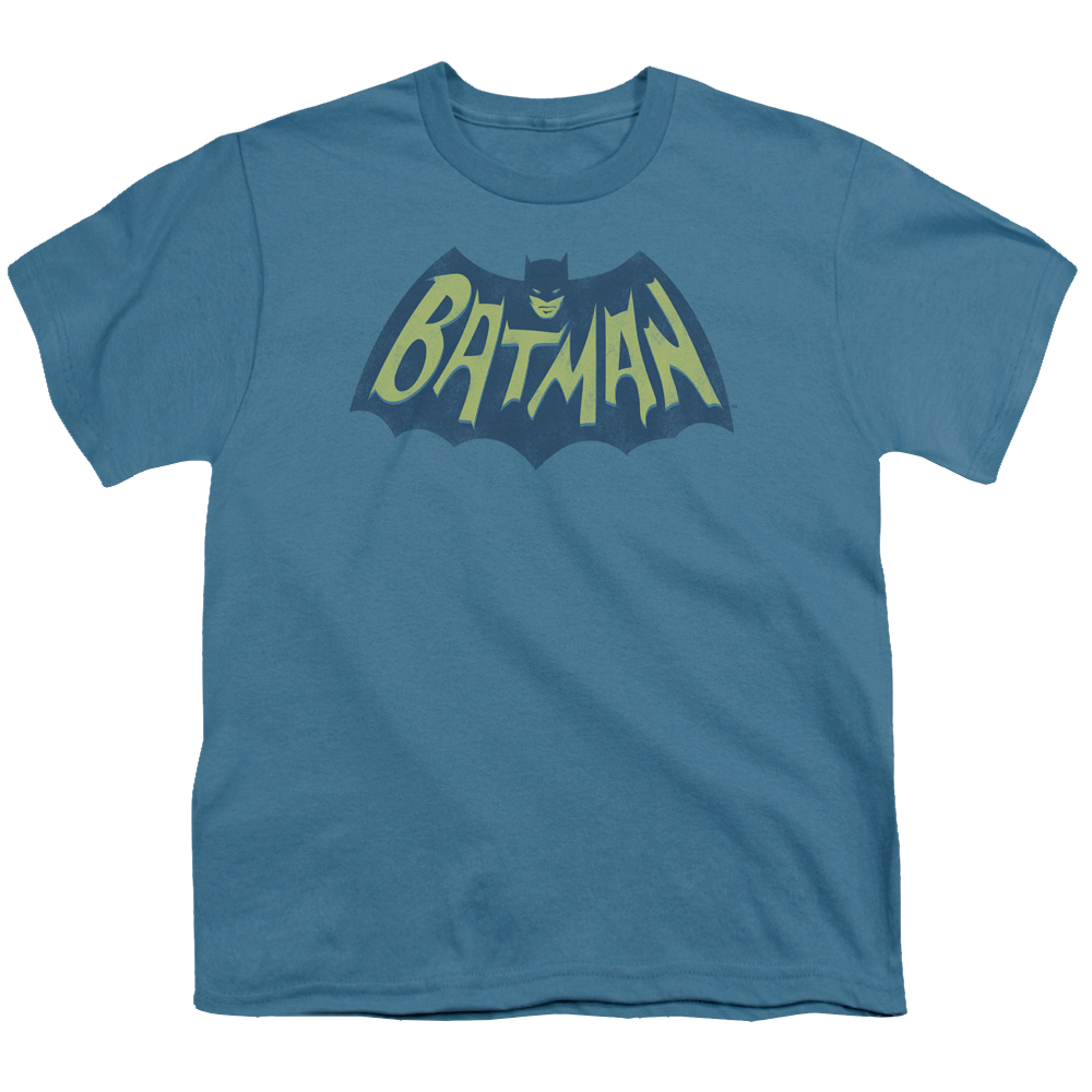 DC Batman Show Bat Logo - Youth T-Shirt Youth T-Shirt (Ages 8-12) Batman   