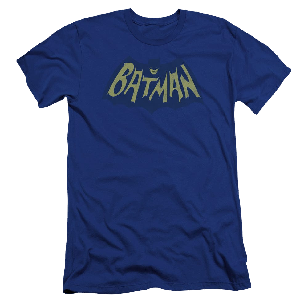 DC Batman Show Bat Logo - Men's Premium Slim Fit T-Shirt Men's Premium Slim Fit T-Shirt Batman   