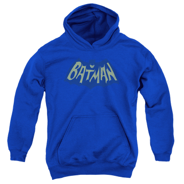 DC Batman Show Bat Logo - Youth Hoodie Youth Hoodie (Ages 8-12) Batman   