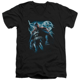 Batman Stormy Knight - Men's V-Neck T-Shirt Men's V-Neck T-Shirt Batman   