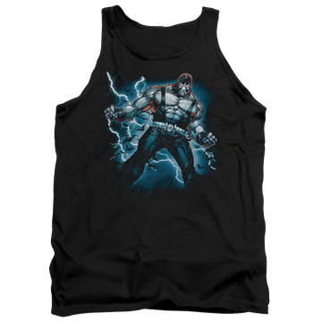 Black men's tank with Stormy Bane graphic