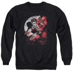Batman Robin Spotlight - Men's Crewneck Sweatshirt Men's Crewneck Sweatshirt Batman   