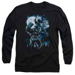 Batman Moonlight Bat - Men's Long Sleeve T-Shirt Men's Long Sleeve T-Shirt Batman   