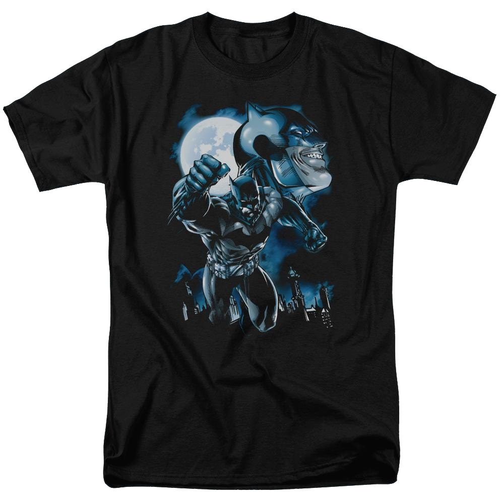 Batman Moonlight Bat - Men's Regular Fit T-Shirt Men's Regular Fit T-Shirt Batman   