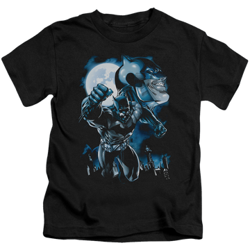 DC Batman Moonlight Bat - Kid's T-Shirt Kid's T-Shirt (Ages 4-7) Batman   