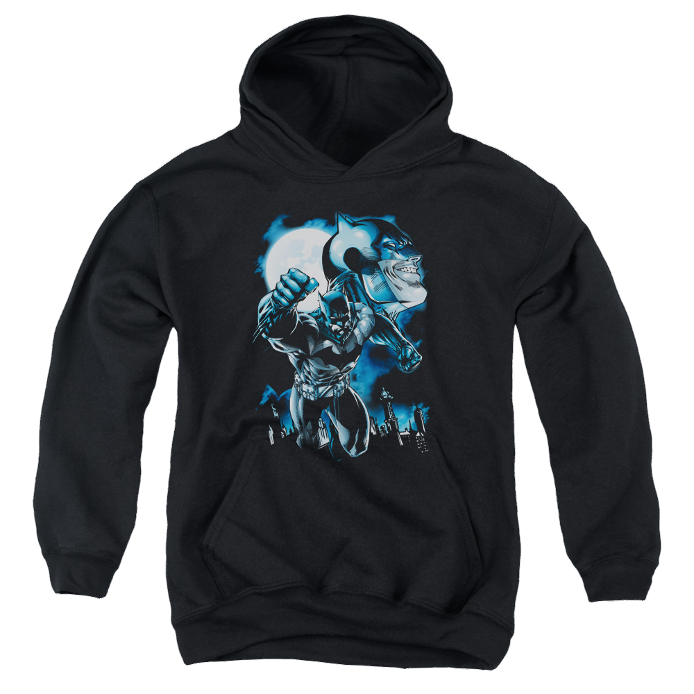 DC Batman Moonlight Bat - Youth Hoodie Youth Hoodie (Ages 8-12) Batman   