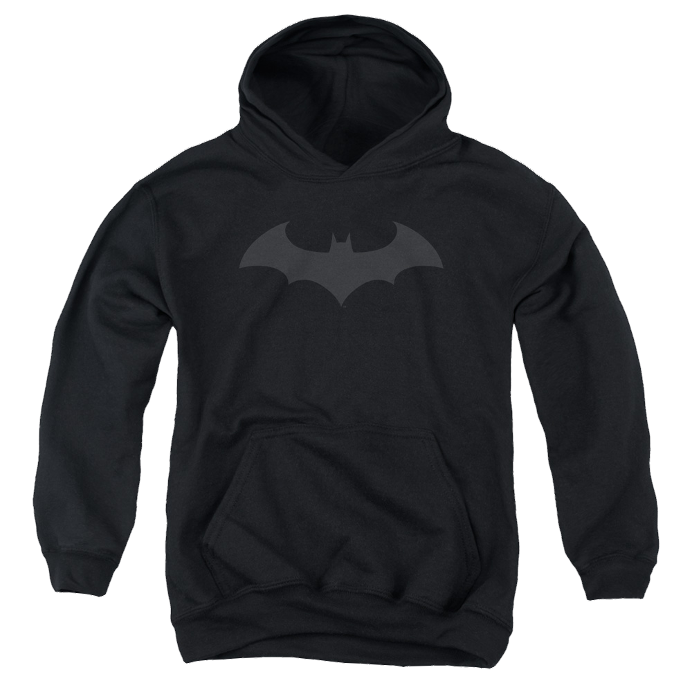 DC Batman Hush Logo - Youth Hoodie Youth Hoodie (Ages 8-12) Batman   