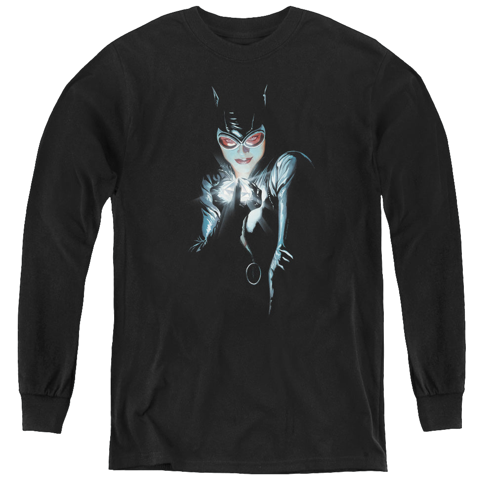 Catwoman Batman #685 Cover - Youth Long Sleeve T-Shirt Youth Long Sleeve T-Shirt Catwoman   