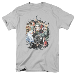 Dc Batman Cape Of Villians - Men's Regular Fit T-Shirt Men's Regular Fit T-Shirt Batman   