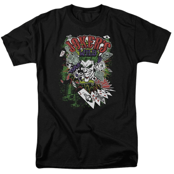 Batman Jokers Wild - Men's Regular Fit T-Shirt Men's Regular Fit T-Shirt Joker   