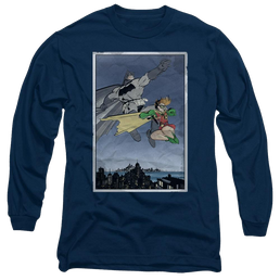 Batman Dkr Duo - Men's Long Sleeve T-Shirt Men's Long Sleeve T-Shirt Batman   