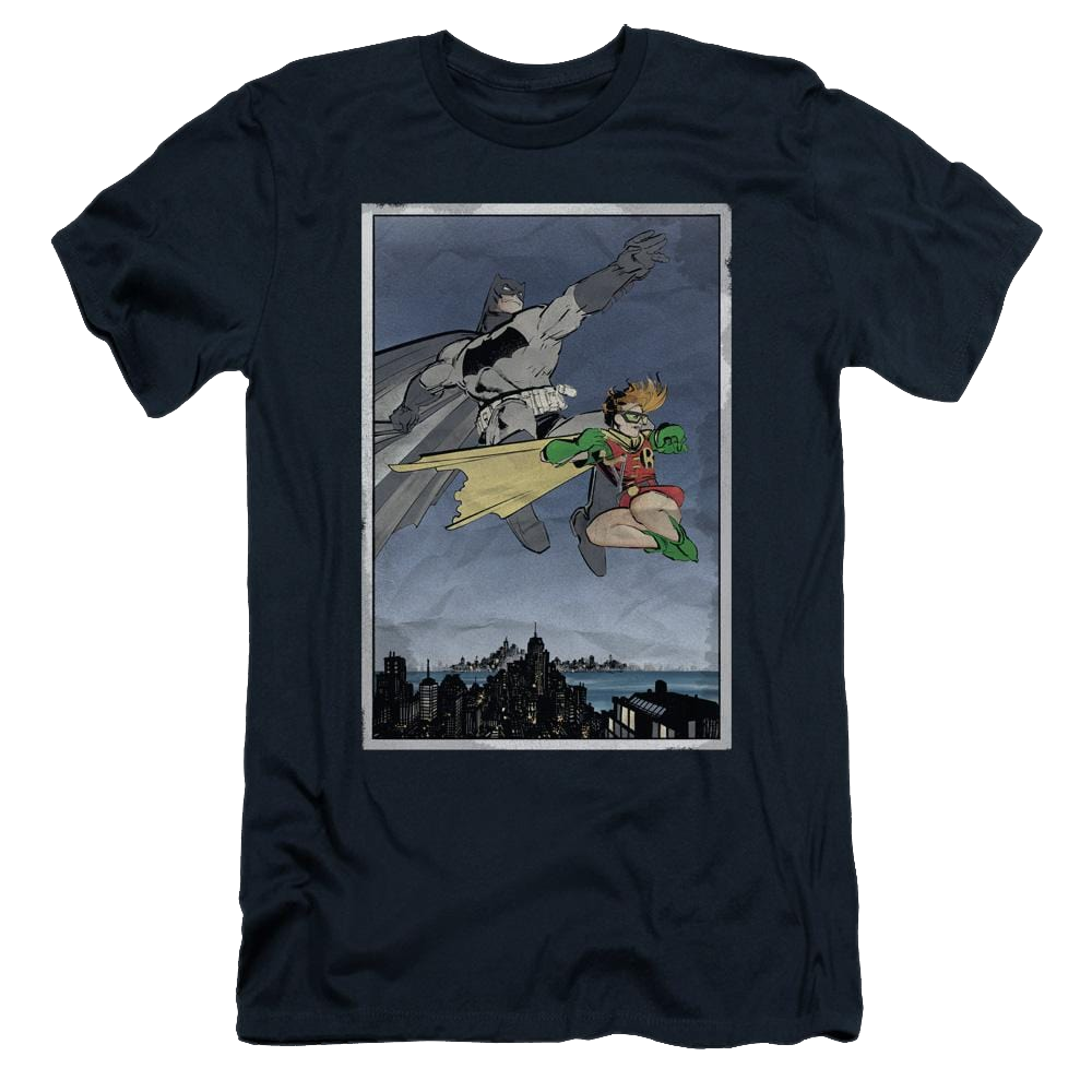 Batman Dkr Duo - Men's Slim Fit T-Shirt Men's Slim Fit T-Shirt Batman   