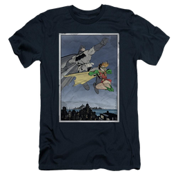 Batman Dkr Duo - Men's Slim Fit T-Shirt Men's Slim Fit T-Shirt Batman   
