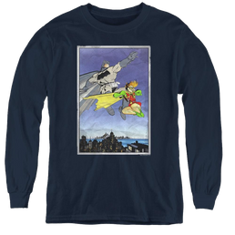 Dc Batman Dkr Duo - Youth Long Sleeve T-Shirt Youth Long Sleeve T-Shirt Batman   