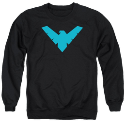 Batman Nightwing Symbol - Men's Crewneck Sweatshirt Men's Crewneck Sweatshirt Nightwing   