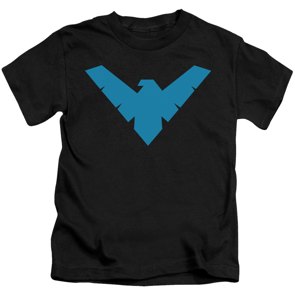 Nightwing Nightwing Symbol - Kid's T-Shirt Kid's T-Shirt (Ages 4-7) Nightwing   