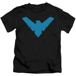 Nightwing Nightwing Symbol - Kid's T-Shirt Kid's T-Shirt (Ages 4-7) Nightwing   