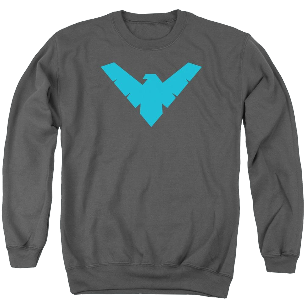 Batman Nightwing Symbol - Men's Crewneck Sweatshirt Men's Crewneck Sweatshirt Nightwing   