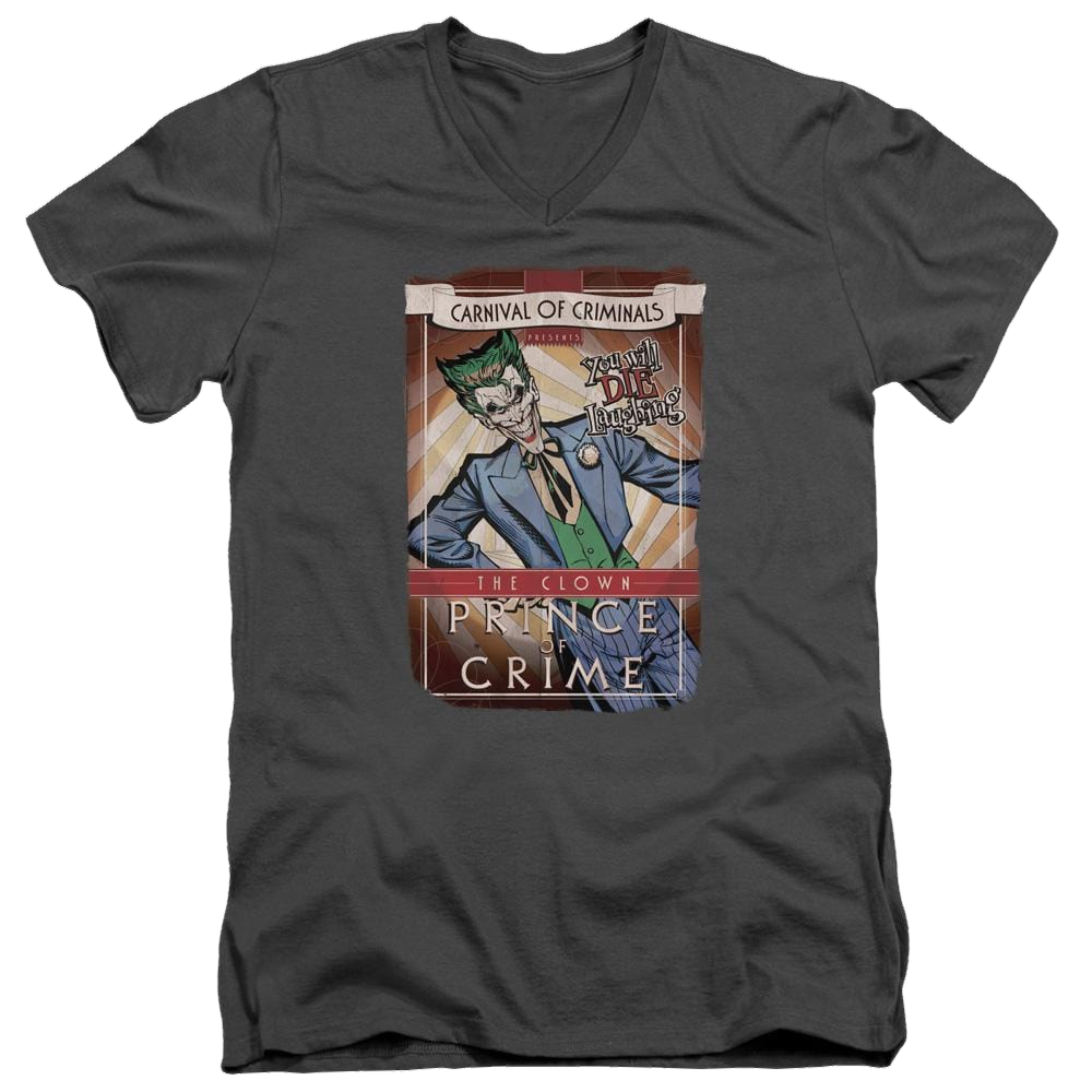 Batman Clown Prince - Men's V-Neck T-Shirt Men's V-Neck T-Shirt Batman   