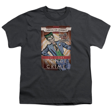 DC Batman Clown Prince - Youth T-Shirt Youth T-Shirt (Ages 8-12) Batman   