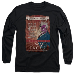 Batman Two Faces - Men's Long Sleeve T-Shirt Men's Long Sleeve T-Shirt Batman   