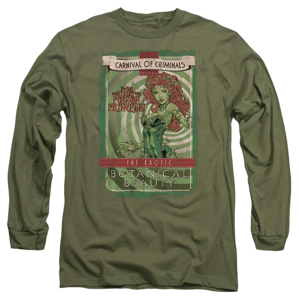 Batman Botanical Beauty - Men's Long Sleeve T-Shirt Men's Long Sleeve T-Shirt Batman   