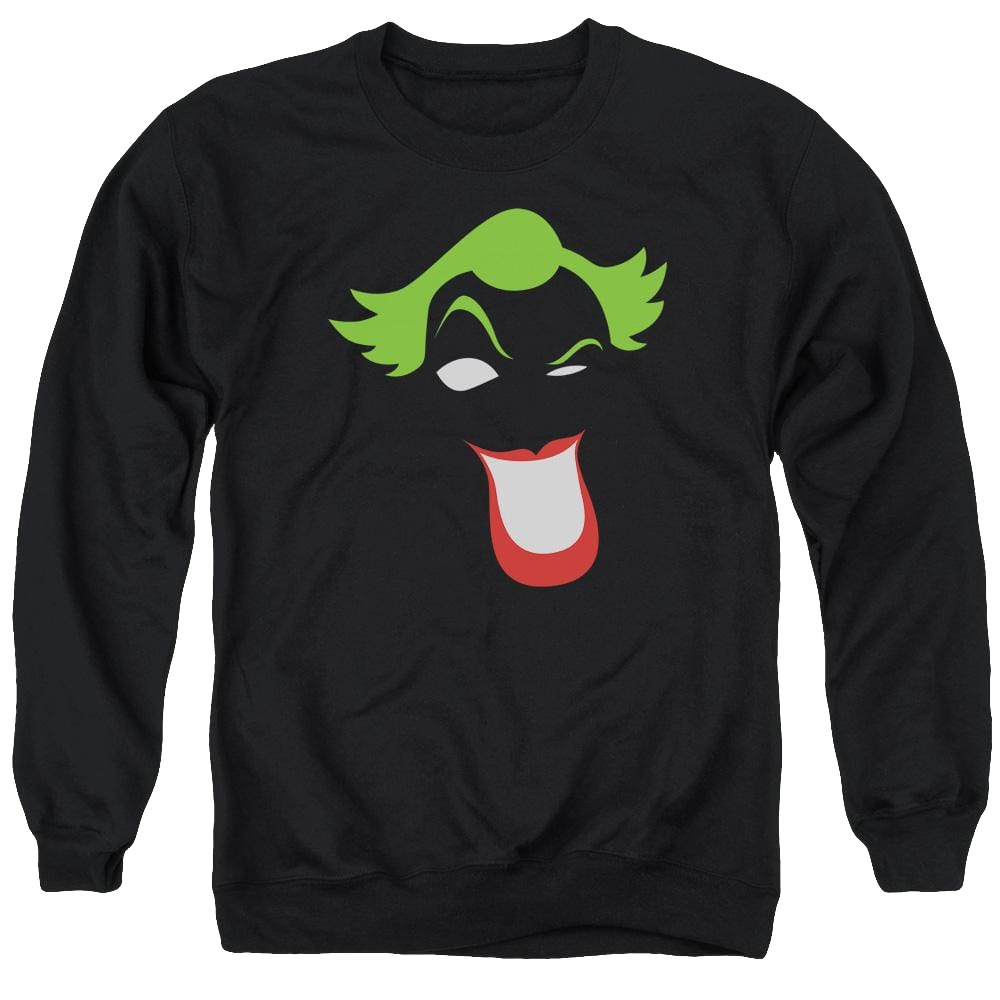 Batman Joker Simplified - Men's Crewneck Sweatshirt Men's Crewneck Sweatshirt Joker   