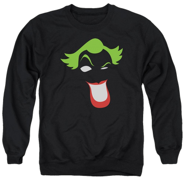 Batman Joker Simplified - Men's Crewneck Sweatshirt Men's Crewneck Sweatshirt Joker   