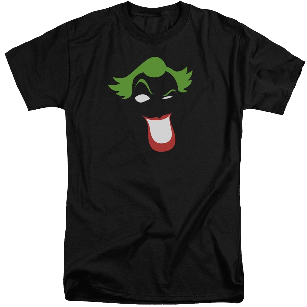 Batman Joker Simplified - Men's Tall Fit T-Shirt Men's Tall Fit T-Shirt Joker   