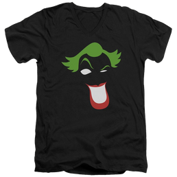 Batman Joker Simplified - Men's V-Neck T-Shirt Men's V-Neck T-Shirt Joker   