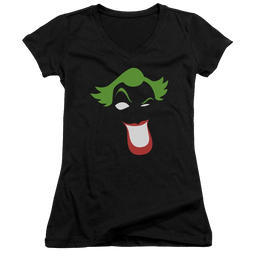 Batman Joker Simplified - Juniors V-Neck T-Shirt Juniors V-Neck T-Shirt Joker   