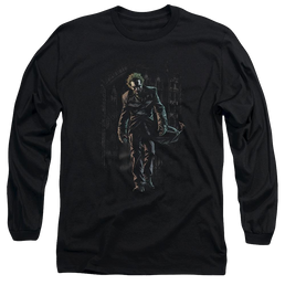 Batman Joker Leaves Arkham - Men's Long Sleeve T-Shirt Men's Long Sleeve T-Shirt Joker   