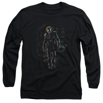 Batman Joker Leaves Arkham - Men's Long Sleeve T-Shirt Men's Long Sleeve T-Shirt Joker   