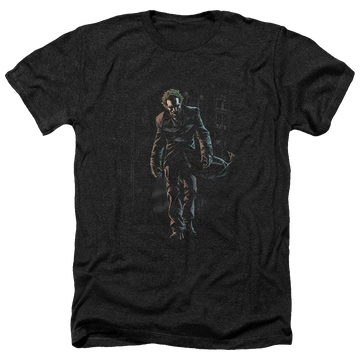 Batman Joker Leaves Arkham - Men's Heather T-Shirt Men's Heather T-Shirt Joker   