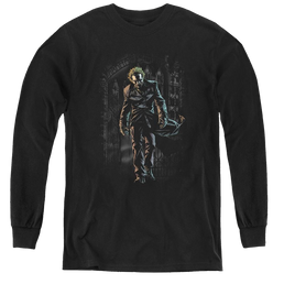 Joker, The Joker Leaves Arkham - Youth Long Sleeve T-Shirt Youth Long Sleeve T-Shirt Joker   