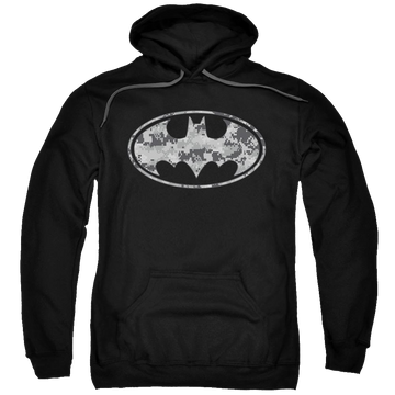 Batman Urban Camo Shield - Pullover Hoodie Pullover Hoodie Batman   